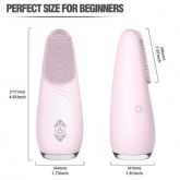 Massageador Vibrador Textura Recarregável- Ella