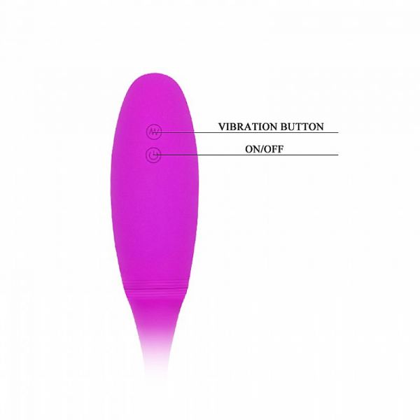 Vibrador Duplo Estímulo Snaky Vibe - Pretty Love