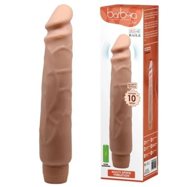 *Pênis 25,5 X 4,9 cm com Vibrador Realistico