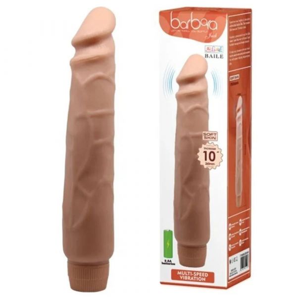 Pênis 25,5 X 4,9 cm com Vibrador Realistico