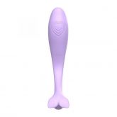 Vibrador Dobrável com Aplicativo - Lilás