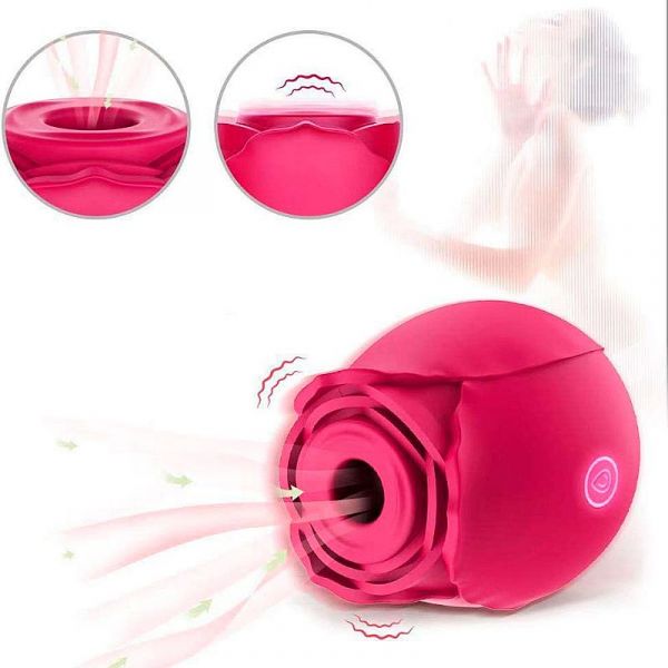 Estimulador de Clitóris com Pulsações Magic Rose 2