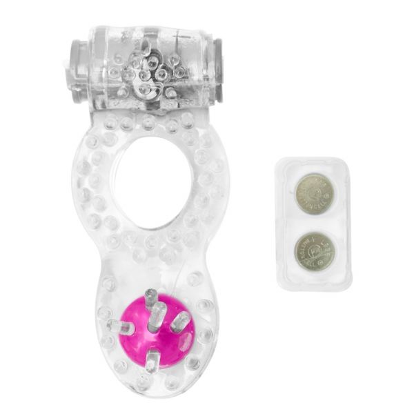 Anel com Vibrador Pérola