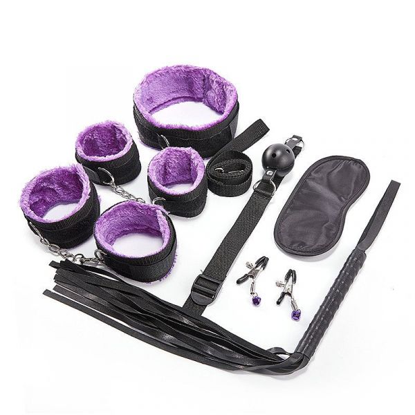 *Kit Sado Bondage Roxo