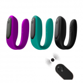 Vibrador de Casal Baud Controle Recarregável