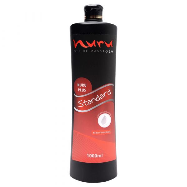 Nuru 1000 ml Gel Standard Média Viscosidade