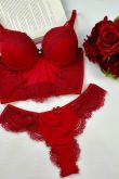 *Conjunto PLUS SIZE Microfibra e Renda