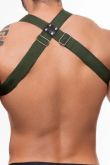 Harness Nylon Verde Musgo