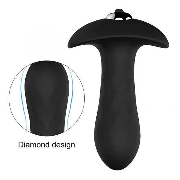 Plug Anal com Vibrador Capsula - Diamond - S-Hande