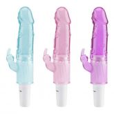 *Vibrador Jelly Duplo Estímulo