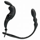 Estimulador de Próstata com Aanel Peniano e Vibrador.