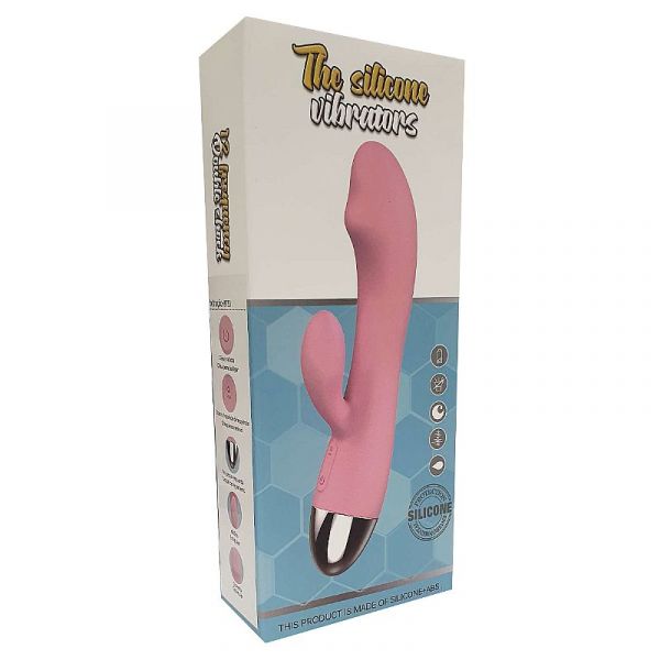 Vibrador Duplo Estimulo - Recarregável