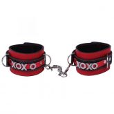 Algema em Couro com Corrente e Fivelas Luxo XOXO