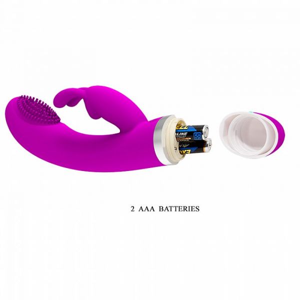 Vibrador Duplo Estimulo Dedilhar - Christ