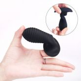 Plug Anal Vibrador Capsula Spiral S-Hande