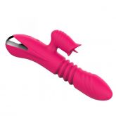 Vibrador Duplo Estimulo com Língua e Vai e Vem 2