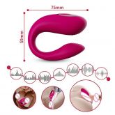 Vibrador de Casal - Com controle Remoto - Dibe