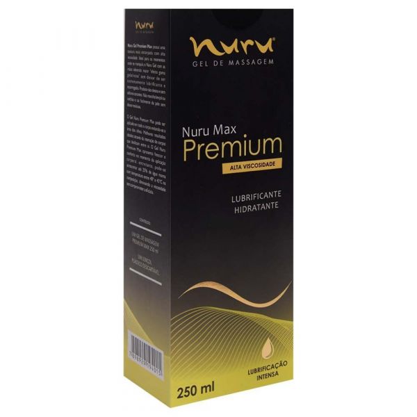 Nuru 250ml Max Premium Alta Viscosidade