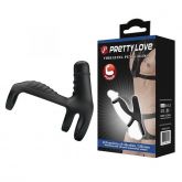 Anel Peniano com Anel de Escroto com Vibro - Pretty Love