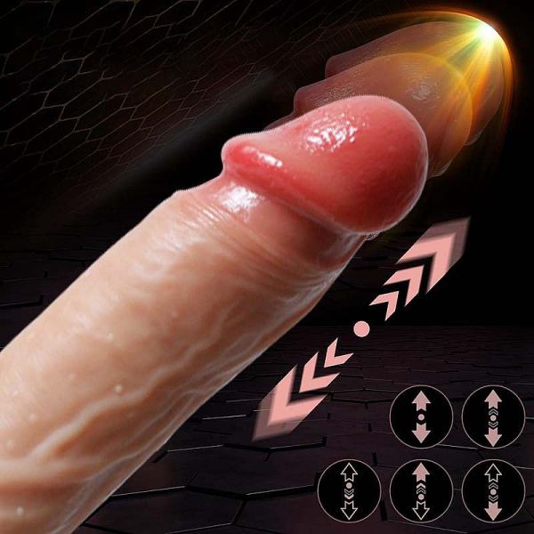 *Protese Realístico em Silicone Líquido com Vai e Vem / Rotativo e Aquecimento