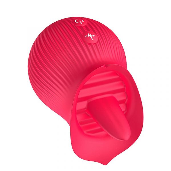 Estimulador Formato Lingua Rosa - Tongue